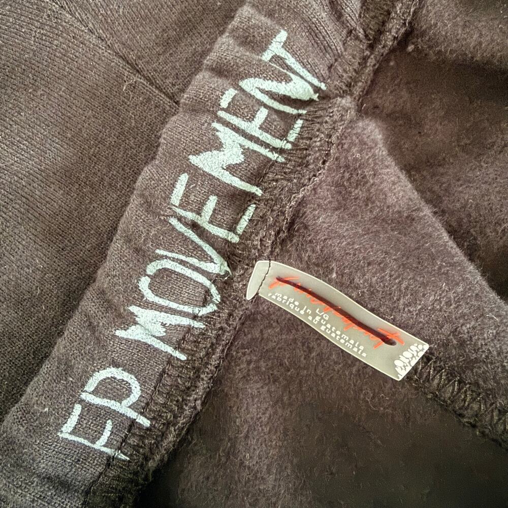 Free People shorts sweat shorts jogger activewear Movement cotton black Large - Picture 9 of 9